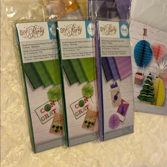 DIY Party Honeycomb Pads and Stencils - Picture 2 of 3